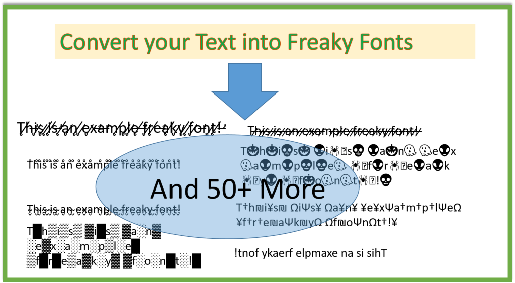 Freaky Fonts