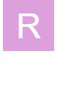 letter R uppercase bubble text