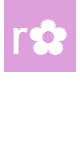 letter r lowercase bubble text